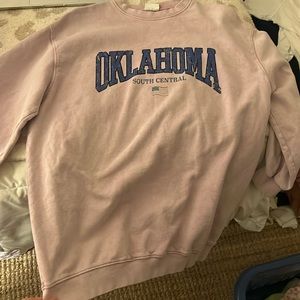 Purple Oklahoma BDG sweatshirt